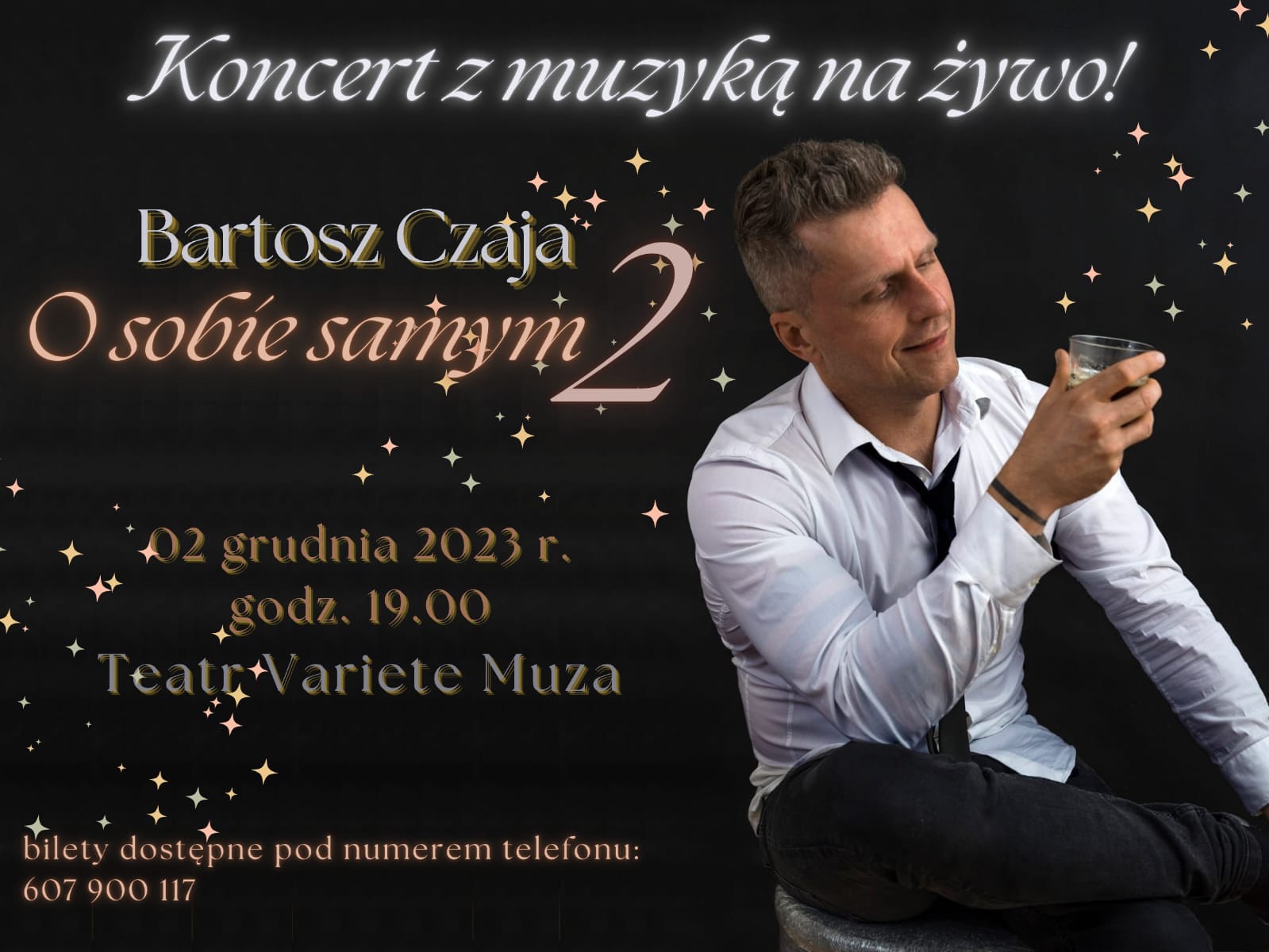 O sobie samym - koncert Bartosza Czaji // 02.12.2024 // 19:00
